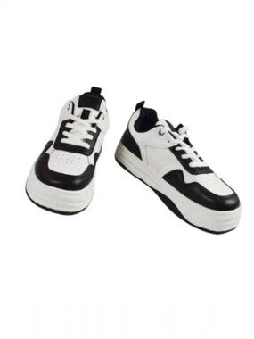 Vepose 8060 White Black Chunky Platform Lace Up Sneakers Size 9.5 (New)